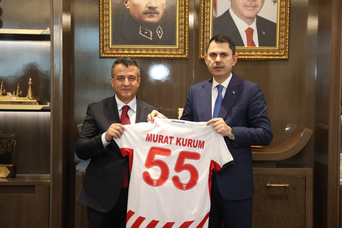 Bakan Kurum’dan Başkan Doğan’a Ziyaret