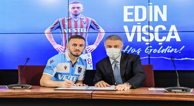 Edin Visca imzayı Attı