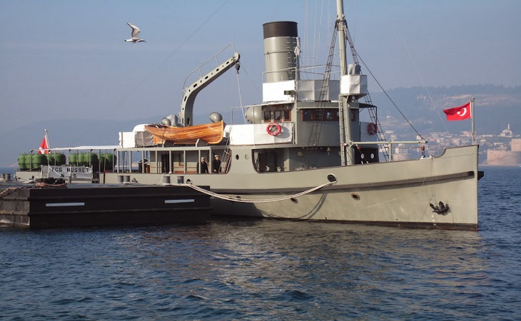 TCG Nusret Müze Gemisi Giresun'da